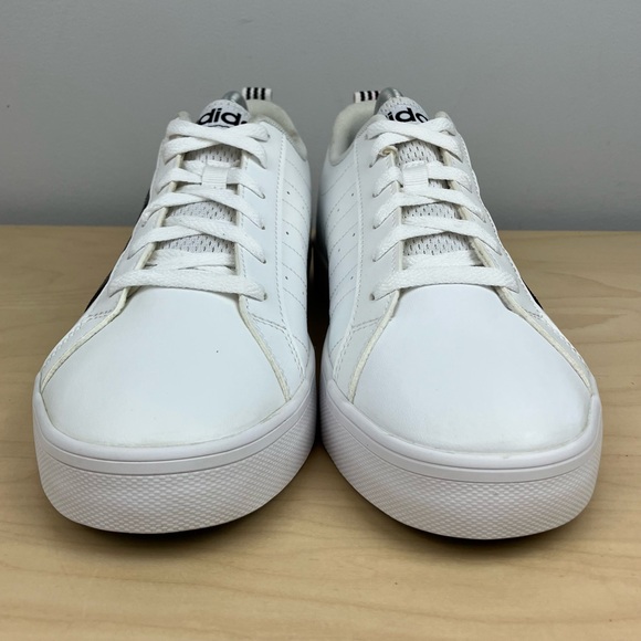 Adidas Women’s Size 9.0 Neo Pace White & Black Low Top Athletic Tennis Shoes - Picture 5 of 11